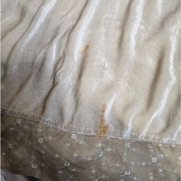 VINTAGE beige neutral ren faire‎ medieval strappy tank maxi dress XL - Picture 6 of 12